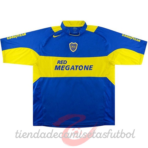 Casa Camiseta Boca Juniors Retro 2005 2006 Azul Camisetas Originales Baratas