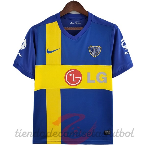 Casa Camiseta Boca Juniors Retro 2009 2010 Azul Camisetas Originales Baratas