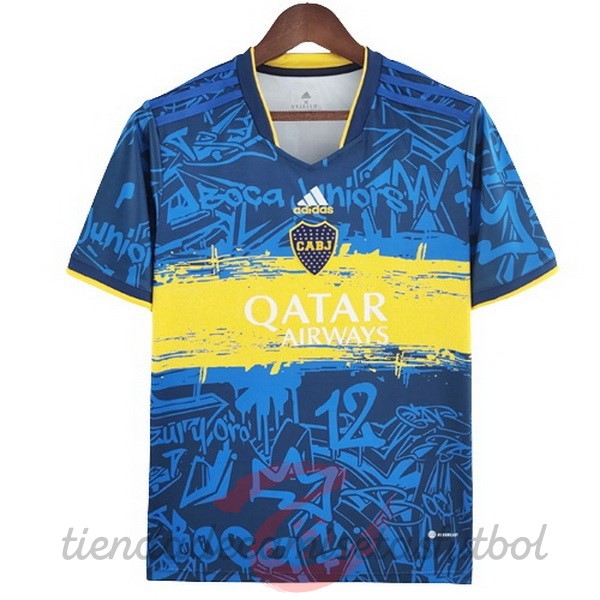 Tailandia Especial Camiseta Boca Juniors 2022 2023 Azul Camisetas Originales Baratas