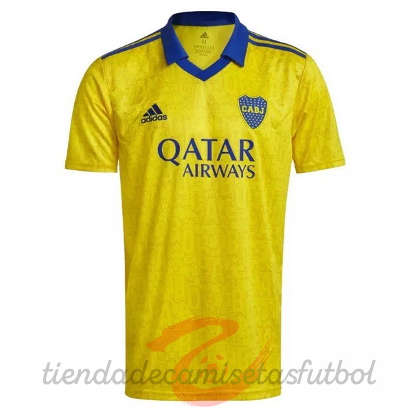 Tercera Camiseta Boca Juniors 2022 2023 Amarillo Camisetas Originales Baratas