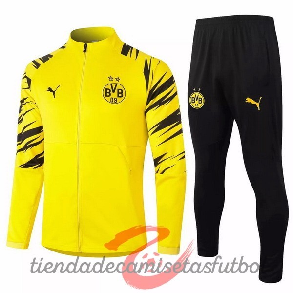 Chandal Borussia Dortmund 2020 2021 Amarillo Negro Camisetas Originales Baratas