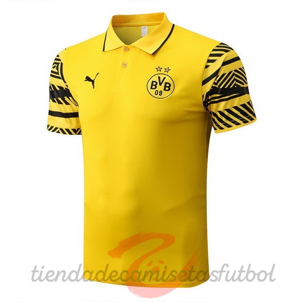Polo Borussia Dortmund 2022 2023 Amarillo Camisetas Originales Baratas