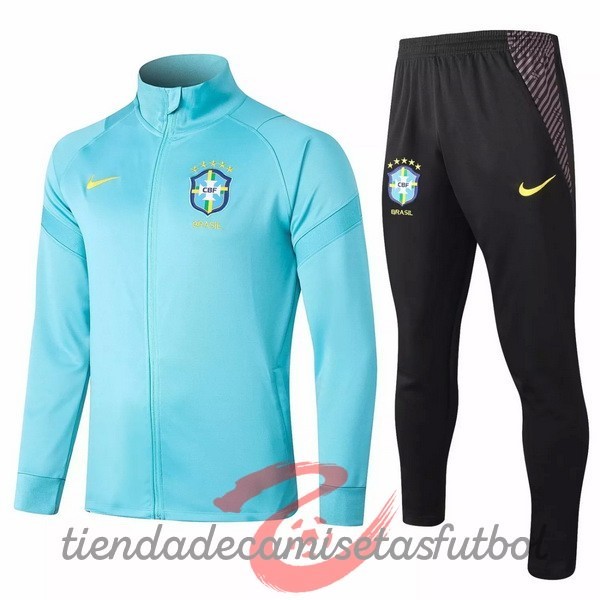 Chandal Brasil 2020 Azul Claro Camisetas Originales Baratas