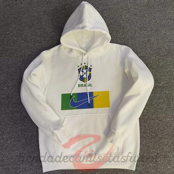 Sudaderas Con Capucha Brasil 2022 Blanco Camisetas Originales Baratas