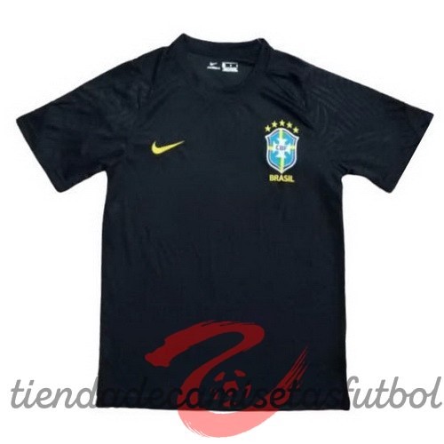 Entrenamiento Brasil 2020 Negro Camisetas Originales Baratas