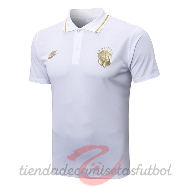 Polo Brasil 2022 I Blanco Camisetas Originales Baratas