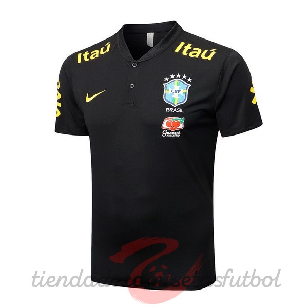 Polo Brasil 2022 I Negro Camisetas Originales Baratas
