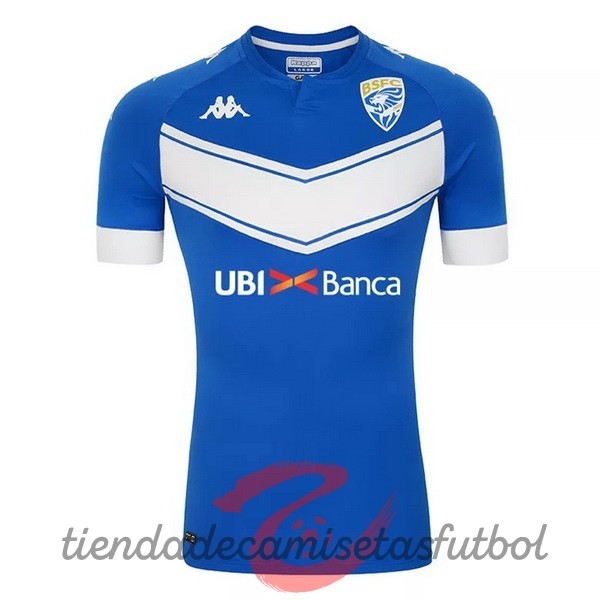 Casa Camiseta Brescia Calcio 2020 2021 Azul Camisetas Originales Baratas
