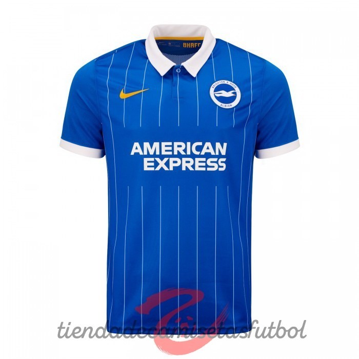 Casa Camiseta Brighton 2020 2021 Azul Camisetas Originales Baratas