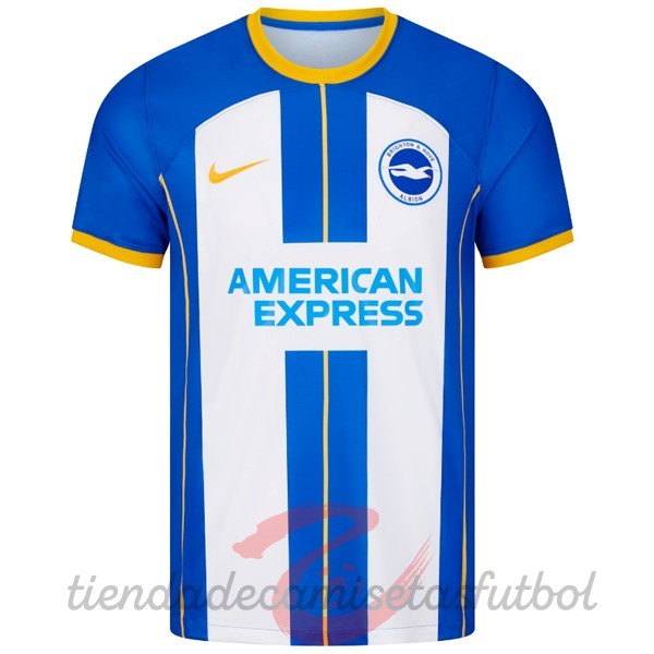 Tailandia Casa Camiseta Brighton 2022 2023 Azul Camisetas Originales Baratas