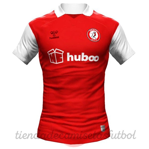 Casa Camiseta Bristol City 2022 2023 Rojo Camisetas Originales Baratas