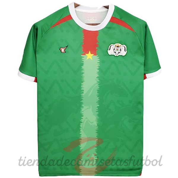 Tailandia Casa Camiseta Burkina Faso 2022 Verde Camisetas Originales Baratas