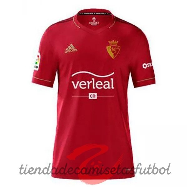 Casa Camiseta Osasuna 2020 2021 Rojo Camisetas Originales Baratas