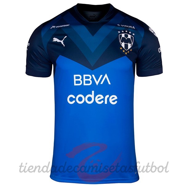 Segunda Camiseta Monterrey 2022 2023 Azul Camisetas Originales Baratas