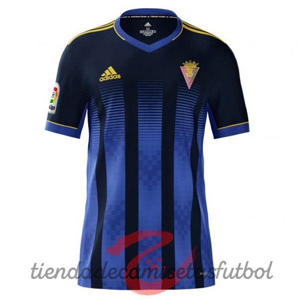 Segunda Camiseta Cádiz 2020 2021 Azul Camisetas Originales Baratas