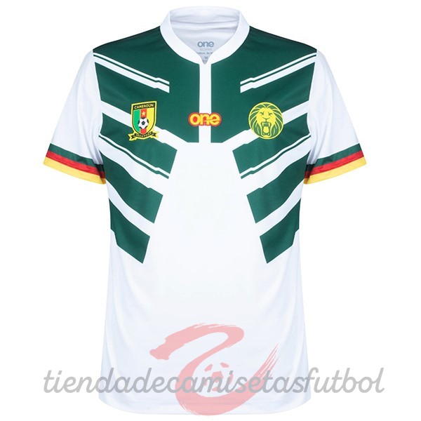 Tailandia Segunda Camiseta Camerún 2022 Blanco Camisetas Originales Baratas