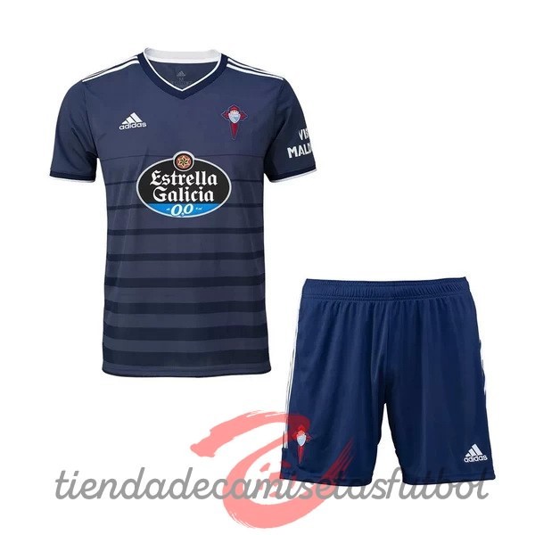 Segunda Conjunto De Niños Celta de Vigo 2020 2021 Azul Camisetas Originales Baratas