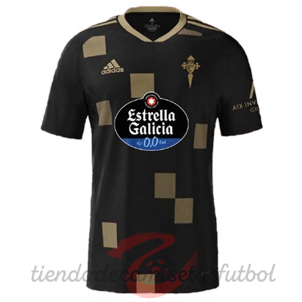 Tailandia Segunda Camiseta Celta de Vigo 2022 2023 Negro Camisetas Originales Baratas