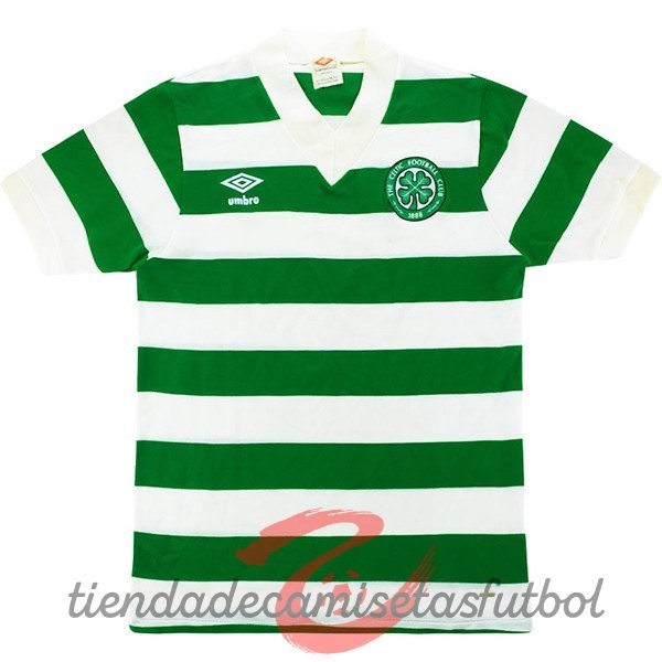 Casa Camiseta Celtic Retro 1980 1982 Verde Camisetas Originales Baratas