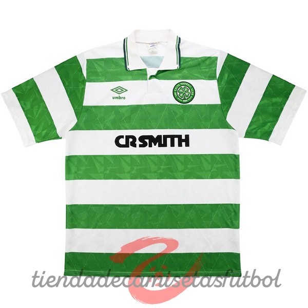 Casa Camiseta Celtic Retro 1989 1991 Verde Camisetas Originales Baratas