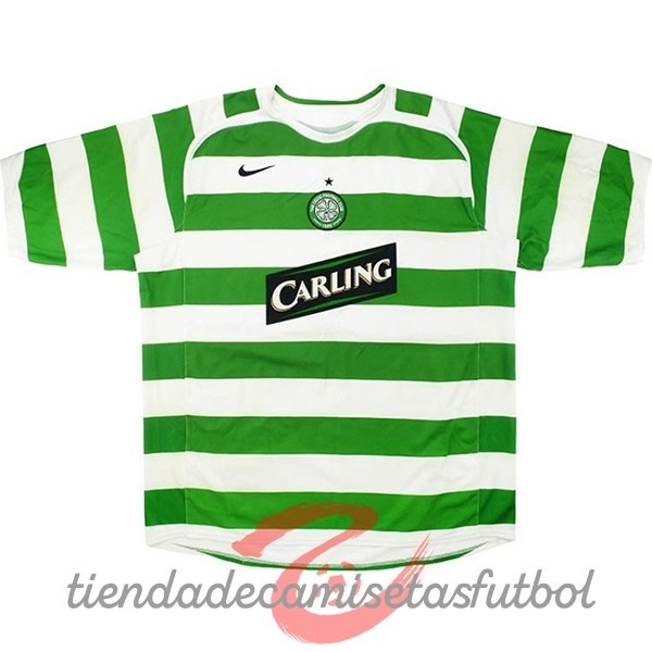 Casa Camiseta Celtic Retro 2005 2006 Verde Camisetas Originales Baratas