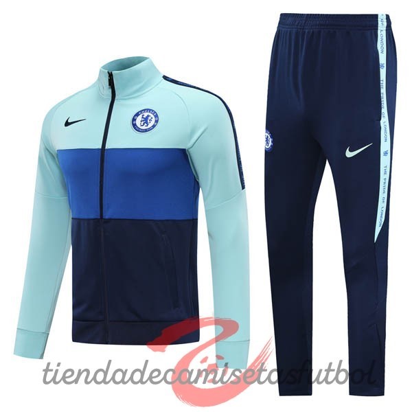 Chandal Chelsea 2020 2021 Azul Negro Camisetas Originales Baratas
