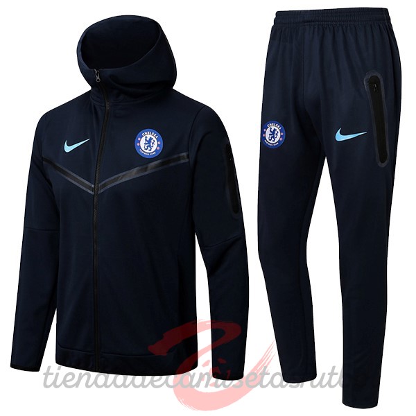 Chaqueta Con Capucha Chelsea 2022 2023 Azul I Marino Camisetas Originales Baratas