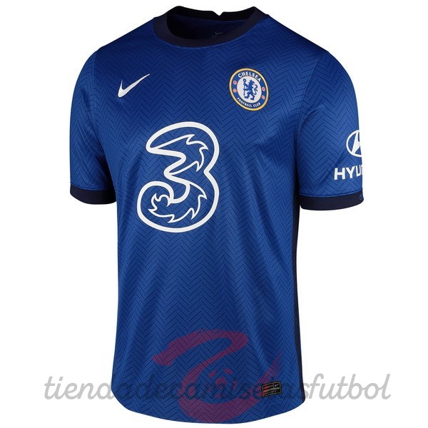 Casa Camiseta Chelsea Retro 2020 2021 Azul Camisetas Originales Baratas
