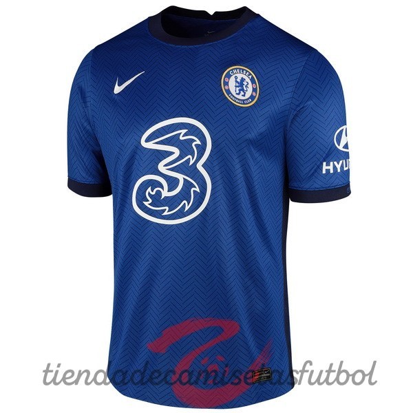 Casa Camiseta Chelsea 2020 2021 Azul Camisetas Originales Baratas