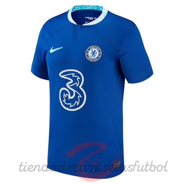 Casa Camiseta Chelsea 2022 2023 Azul Camisetas Originales Baratas