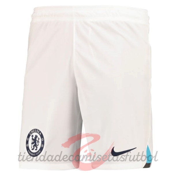 Segunda Pantalones Chelsea 2022 2023 Blanco Camisetas Originales Baratas