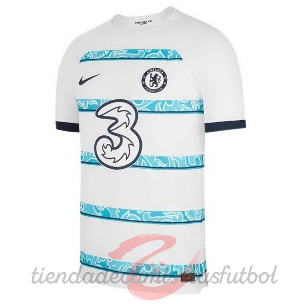 Tailandia Segunda Camiseta Chelsea 2022 2023 Blanco Camisetas Originales Baratas