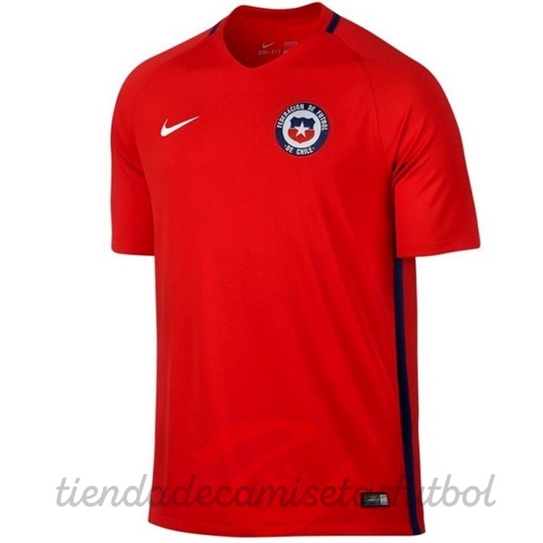 Casa Camiseta Chile Retro 2016 Rojo Camisetas Originales Baratas