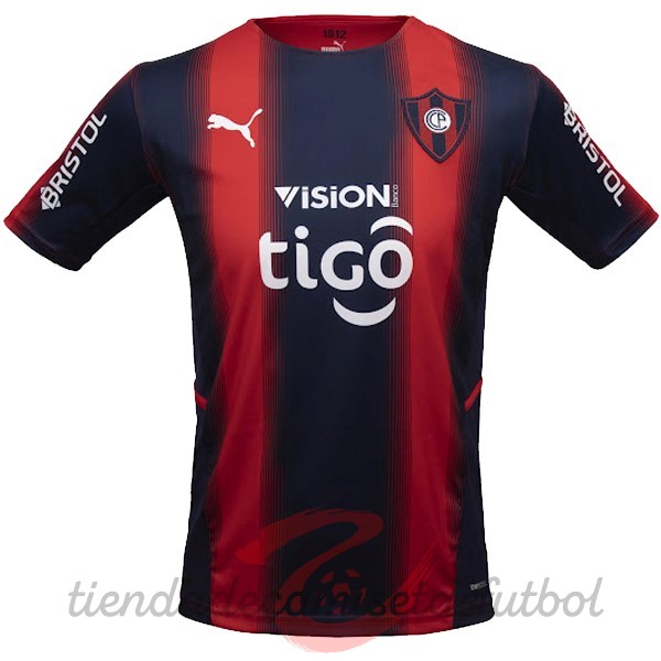 Tailandia Casa Camiseta Cerro Porteño 2021 2022 Rojo Camisetas Originales Baratas