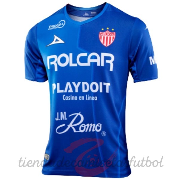 Tailandia Segunda Camiseta Club Necaxa 2022 2023 Azul Camisetas Originales Baratas