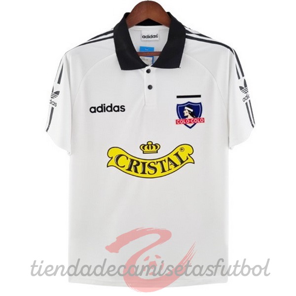 Casa Camiseta Colo Colo Retro 1992 1993 Blanco Camisetas Originales Baratas