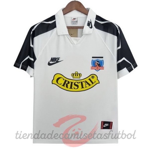 Casa Camiseta Colo Colo Retro 1995 Blanco Camisetas Originales Baratas