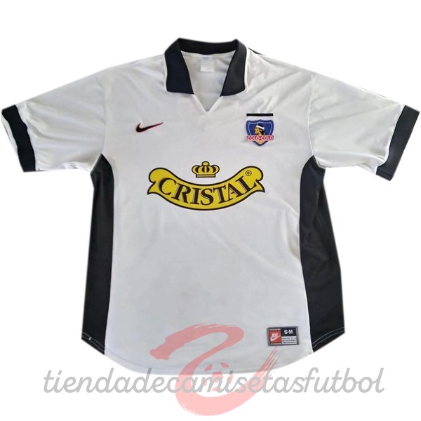 Casa Camiseta Colo Colo Retro 1997 1998 Blanco Camisetas Originales Baratas