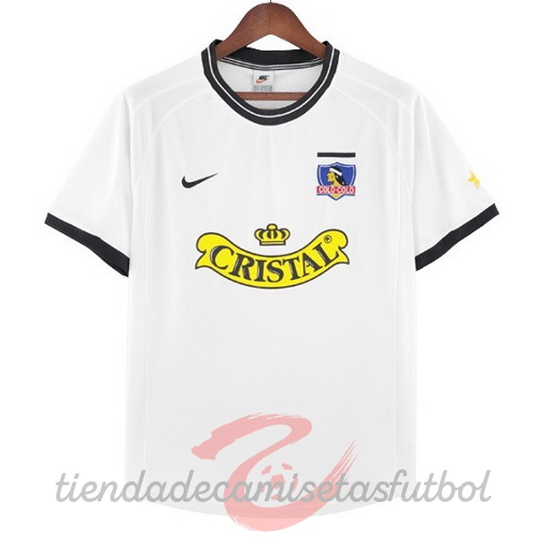 Casa Camiseta Colo Colo Retro 2000 2001 Blanco Camisetas Originales Baratas