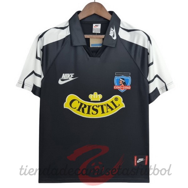 Segunda Camiseta Colo Colo Retro 1995 Negro Camisetas Originales Baratas