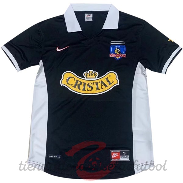 Segunda Camiseta Colo Colo Retro 1997 1998 Negro Camisetas Originales Baratas