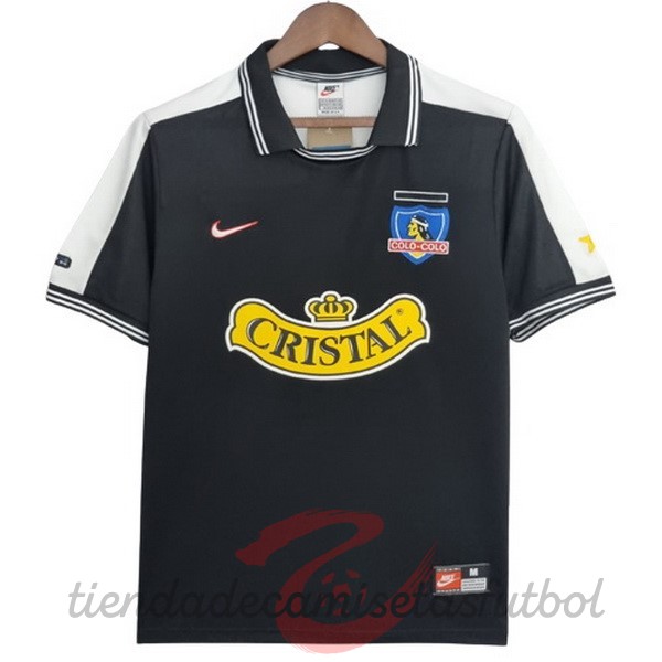 Segunda Camiseta Colo Colo Retro 1999 Negro Camisetas Originales Baratas
