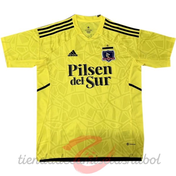 Portero Camiseta Colo Colo 2022 2023 Amarillo Camisetas Originales Baratas