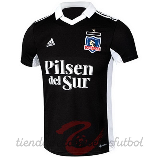 Segunda Camiseta Colo Colo 2022 2023 Negro Camisetas Originales Baratas