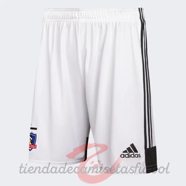 Segunda Pantalones Colo Colo 2022 2023 Blanco Camisetas Originales Baratas