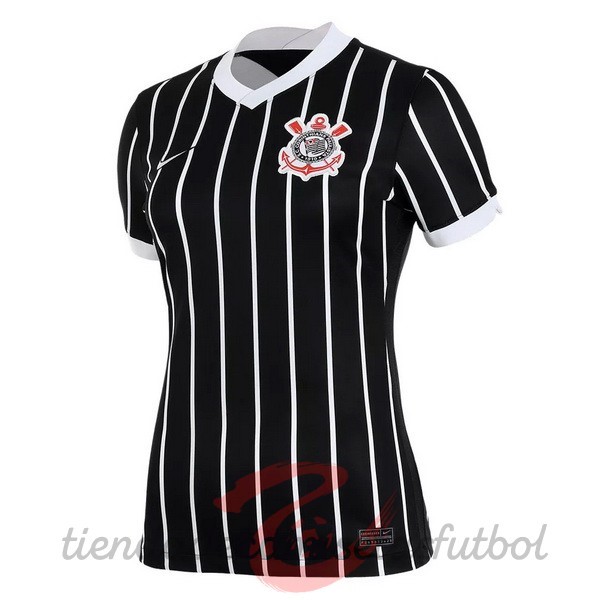 Segunda Camiseta Mujer Corinthians Paulista 2020 2021 Negro Camisetas Originales Baratas