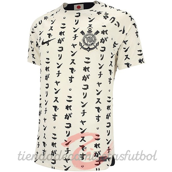 Tercera Tailandia Camiseta Corinthians Paulista 2022 2023 Amarillo Camisetas Originales Baratas