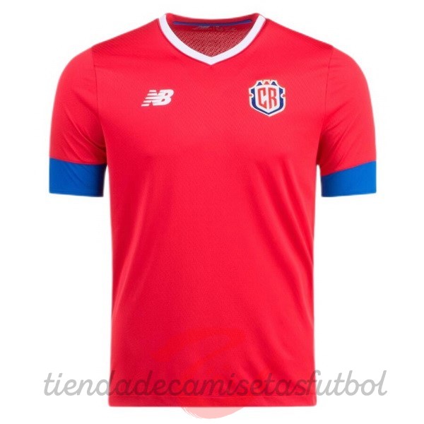 Tailandia Casa Camiseta Costa Rica 2022 Rojo Camisetas Originales Baratas