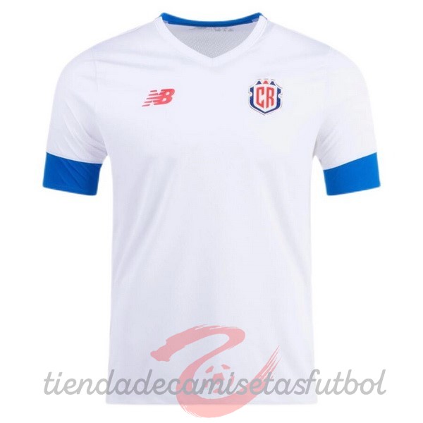 Tailandia Segunda Camiseta Costa Rica 2022 Blanco Camisetas Originales Baratas