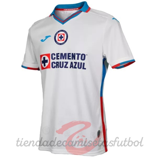 Tailandia Segunda Camiseta Cruz Azul 2022 2023 Blanco Camisetas Originales Baratas